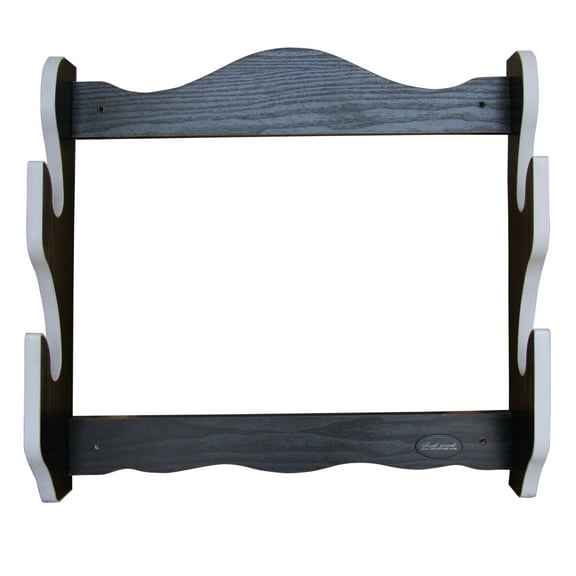 Rush Creek Creations Samurai Sword Rack Wall Mount for 2 Katanas
