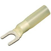 Morris Products 12264 Heat Shrinkable Spade Terminals - 12-10 Wire, No. 8 Stud, Pack Of 100