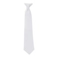 thumbnail image 1 of Corbata Blanca de Broche para Niños Umo Lorenzo Sólida Edades 0-10, 1 of 8