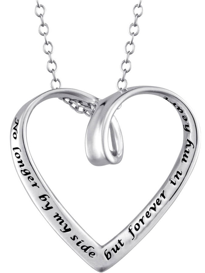 CARRY MY HEART WITH YOU Details about   TO MY WIFE FOREVER LOVE HEART NECKLACE