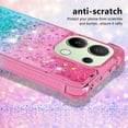 thumbnail image 3 of Funda para Xiaomi Redmi Note 13 4G Transparente con Brillos Carcasa Protectora Antigolpes con Glitter Brillante, 3 of 5
