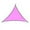 Pink, variant on Triangle Extensive Shade Sail 90% UV Block, Durable, Waterproof, for Outdoor Patios 19.7Ft/6M