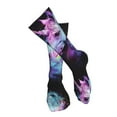 thumbnail image 4 of Pofeuu Rainbow Spotted White Horse Print Stockings, Adult Running Hiking Socks for Youth and Adult-One Size, 4 of 8