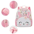 thumbnail image 4 of Nice Choice Cute Toddler Backpack Baby Girls Preschool Daycare Backpack Bookbag Schoolbag Gifts for Kids Little Girls(Nerwhal), 4 of 6