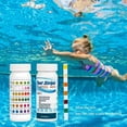 thumbnail image 5 of Balems Swimming Pool Test Strip, 6-in-1 Spa Test Strip For Hot Tub Total Hardness Water Chemistry Tester Kit, 100 (2 Bottles), 5 of 7