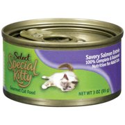 Special Kitty: Gourmet Savory Salmon Entree Cat Food, 3 Oz