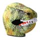 thumbnail image 2 of Máscara de dinosaurio, accesorios para fiesta, máscara de cabeza de animal para fiesta de cumpleaños, actuación en escenario Verde, 2 of 8
