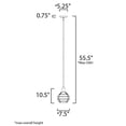 thumbnail image 4 of Maxim Lighting - One Light Mini Pendant - Mini Pendant - Heirloom-1 Light Mini, 4 of 5