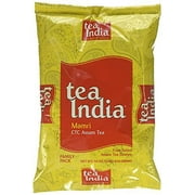 Tea India CTC Assam Loose Leaf Black Tea Strong, Full-Bodied Flavorful Blend Of Premium Black Tea Made with Natural Ingredients Traditional Indian Tea Caffeinated Iced Tea Breakfast Tea 1 LB/ 16 Oz