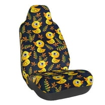 Disketp Ducks Car Seat Covers Universal Front Seat Coves for Car Accessories ,Padded Car Covers for Automotive, SUV, Truck, and Van