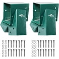 thumbnail image 2 of Juego de columpios ABUSA Heavy Duty G007 con 2 asientos giratorios y perchas, 2 of 8