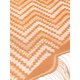 thumbnail image 4 of Chales y envolturas INSPIRE CHIC para vestidos de noche, bufandas triangulares de encaje con flecos para bodas y fiestas formales 70.9"x27.6" color camello, 4 of 5