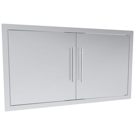 Texan 30 in. Stainless Steel 2-Door Access-Door Unit
