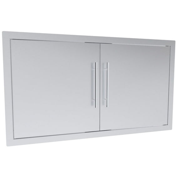 Texan 30 in. Stainless Steel 2-Door Access-Door Unit