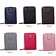 thumbnail image 3 of Guardurnaity Cartera de órgano de cuero para hombre y mujer, bloqueo de identificación, tarjeta de crédito, RFID, bloqueo de identificación, Envolturas para manijas de equipaje rosado, 3 of 6