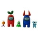 thumbnail image 3 of Figura Among Us 2.5 Pulgadas Azul y Rojo, 3 of 4