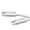White, variant on Reinforced Nylons USB C Fast Charging Cable 240W Power Two Ended Type C Connectors for Quick Data Sync