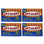 4 Pack Jet Alert Double Strength Alertness Aid 200Mg Caplets 90 Each