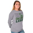 thumbnail image 4 of Eco-Friendly Reduce Reuse Recycle Long Sleeve TShirt Men Women Brisco Brands L, 4 of 6