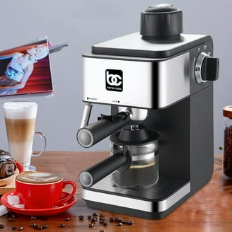 Alessi Pulcina 3-cup Espresso Stovetop Coffee Maker , Red