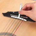 thumbnail image 1 of 9pcs Stainless Steel Understring Radius Gauge For Guitar Bass Setup Luthier Tool, 1 of 5
