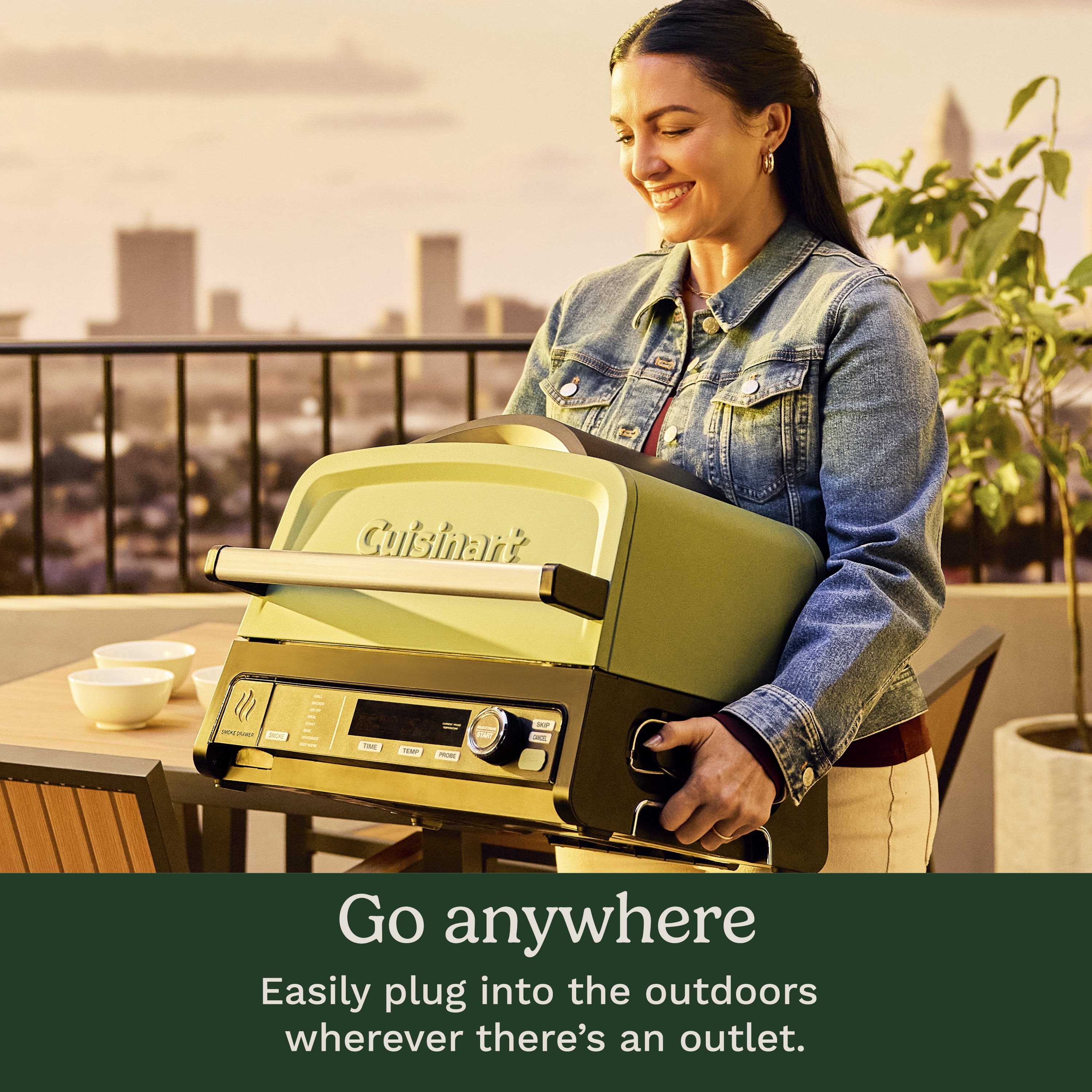 FlavorBoost™ 8-in-1 Outdoor Electric Grill