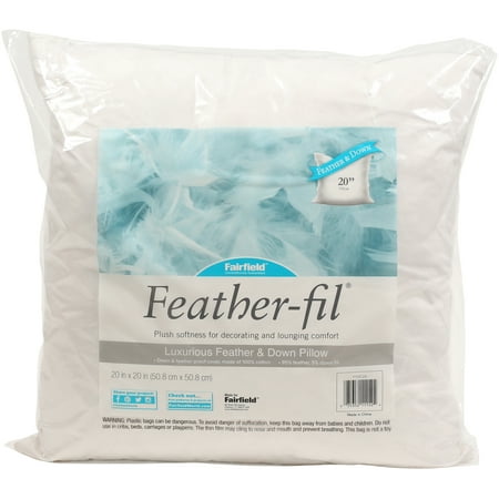 Fairfield Feather-Fil Feather & Down Pillow Insert - 20