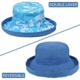 thumbnail image 4 of Bucket Sun Hat Cute Cap for Women Fashion Fold-up Brim Packable Summer Beach by Solaris, 4 of 6