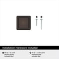 thumbnail image 3 of Amerock Eleva 1-3/16 inch (30mm) Length Oil-Rubbed Bronze Cabinet Knob, 25 Pack, 3 of 4