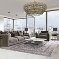 thumbnail image 3 of Wondo Bohemian Machine Washable Area Rug for Living Room, Brown, 8' x 10', 3 of 7