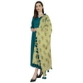 thumbnail image 3 of Bimba Kurta Set for Womens Ethnic Flared Kurti with Pant & Printed Dupatta Indian Designer Clothing, 3 of 7