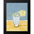 thumbnail image 2 of Mingo, Jessica 15x18 Black Modern Framed Museum Art Print Titled - Rose in Glass I, 2 of 5