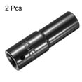 thumbnail image 3 of Uxcell 2pcs 6 Points Impact Socket 13mm Shallow Metric Hex Socket 1/2" Square Drive Electrophoretic Coating CR-V Steel for Industrial Grade Spindle Axle Nut Socket, Black, 3 of 7