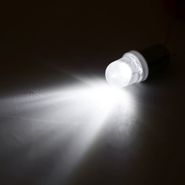 T11 T4W BA9S H6W 1895 1Led White Auto Car Bashboard Bulb