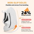 thumbnail image 3 of STQ KIDS Toddler Wide Toe Box Sneakers Classic Boys Girls Shoes | Non Slip,Lightweight,Walking,School,Zero Drop,Retro White T6, 3 of 8