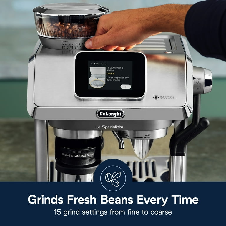 De'Longhi La Specialista Touch Espresso Machine with Cold Brew