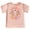 Peach Shirt, variant on Spooky Babe Ghost Spooky Halloween Shirt for Infant and Toddler Youth Girls Natural Shirt Youth Medium