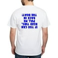 thumbnail image 2 of CafePress - If You Can Read This Boat White T Shirt - Men's White Classic Cotton T-Shirts, 2 of 5