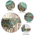 thumbnail image 6 of Morocco Colorful Flowers Arabesque Tablecloths Waterproof Kitchen Items Coffee Table For living Room Home Decor Dining Table, 6 of 7