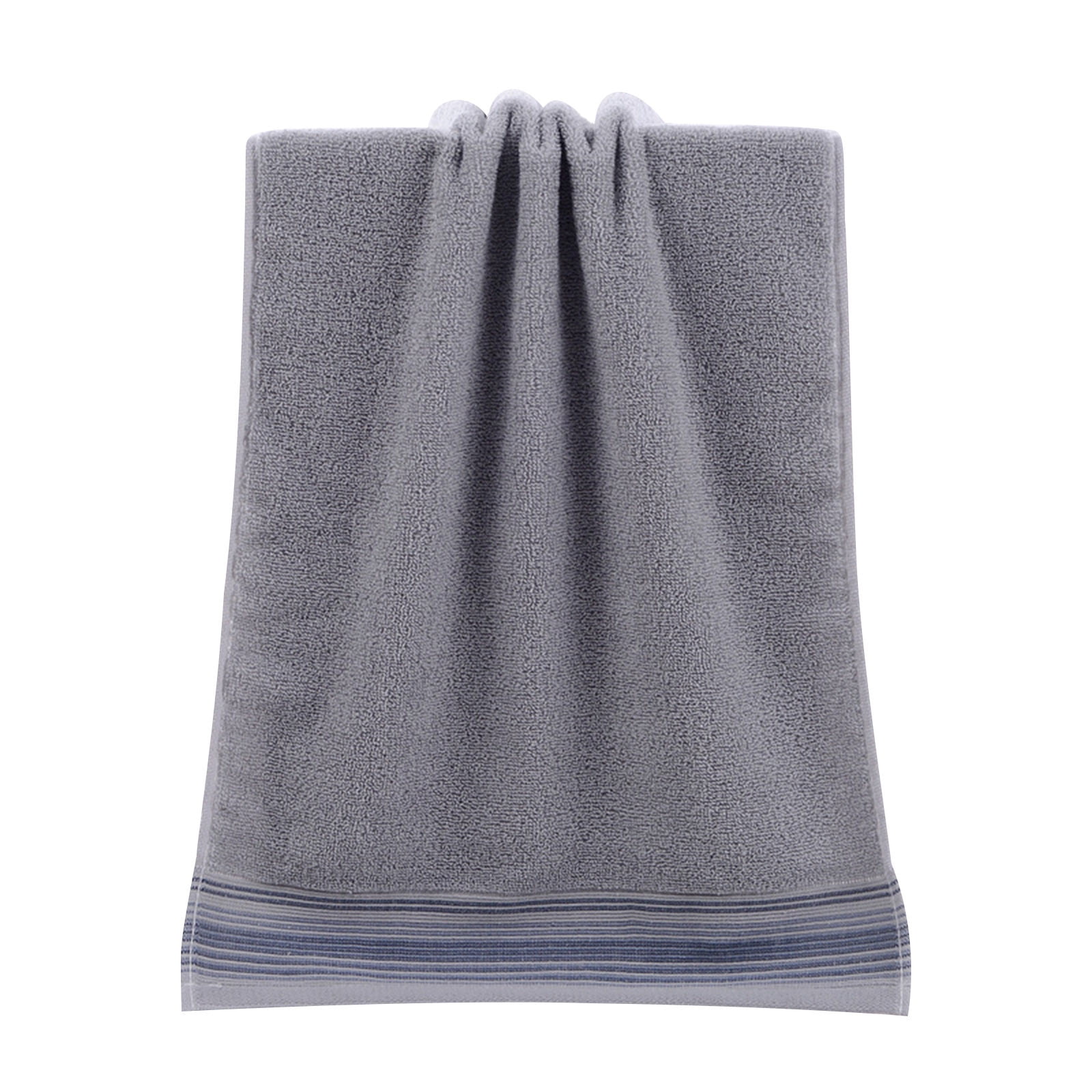 12-Pack Soft Polyester Embroidered Bath Hand Face Towels for Home Bathroom, Guest, Spa, Gym, Travel - Lightweight Quick-Drying Bulk Towel Set (12)