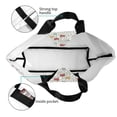 thumbnail image 4 of Easygdp Funny Cat White Bolsas Tote para Mujer, Bolsos de Hombro para Viaje, Bolsos de Mano de Gran Capacidad para Compras y Trabajo, 4 of 8