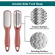 thumbnail image 2 of Dubbelsidig fotskrapa Pedikyrfil i rostfritt stål (1 st, 2 of 5