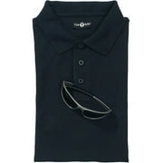 Top Flite - Men's Solid Shirt and Sunglasses Set