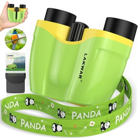 Binoculars for Adult and Kids, 8x21 Compact Binoculars for Bird Watching and Hunting Hiking Mini Kids Binoculars Boys Girls-Blue