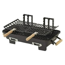 30052AMZ Kay Home Product's Cast Iron Hibachi Charcoal Grill, 10 by 18-Inch (Limited Edition)