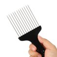 thumbnail image 7 of Vocoste Metal Hair Pick Metal African Hair Picks Afro Hair Pick Comb for Women and Men 5.83"x2.83", 7 of 7