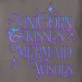 thumbnail image 3 of CafePress - UNICORN KISSES And MERMAID WISHES T Shirt - Womens Comfort Colors® Shirt, 3 of 4