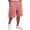 BO17_Red, variant on Mens Baggy Sweat Shorts Cotton Under Knee Length Loose Plaid Short Y2K Style Basketball Deep Red S