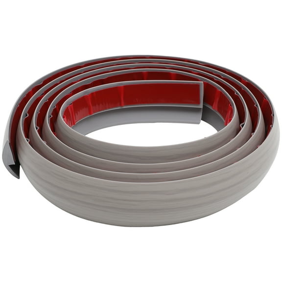 Amosfun PVC Floor Transition -Adhesive Gray for Carpets and Tiles Easy Installation