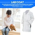 thumbnail image 7 of Dress Up America Kids White Lab Coat Doctor Costume Scientist Costume for Boys & Girls, 7 of 7